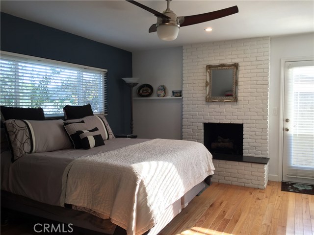 Master Bedroom with fireplace