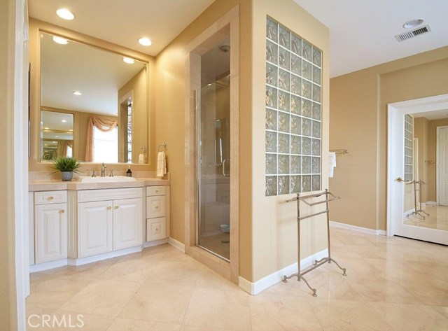 Master Bathroom His and Hers Vanity