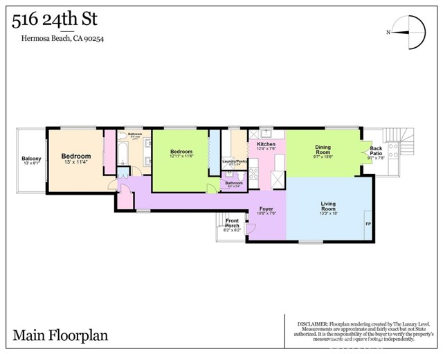 516 24th Street, Hermosa Beach, California 90254, 2 Bedrooms Bedrooms, ,1 BathroomBathrooms,Residential,Sold,24th,SB20201077