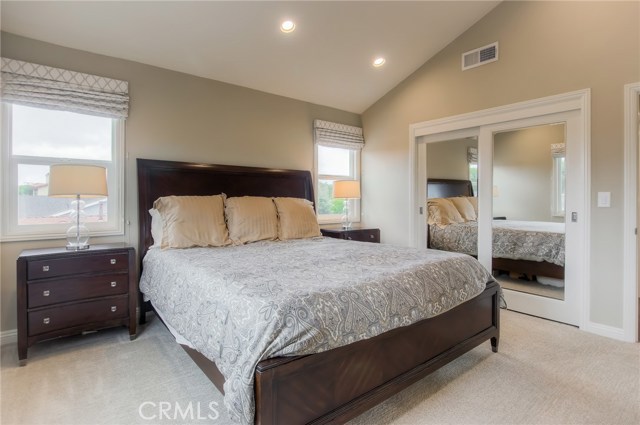 Master suite. Two separate closets in this room.