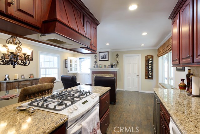 View of great room from kitchen