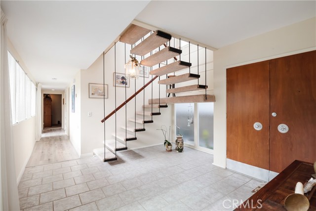 iconic "hanging staircase"