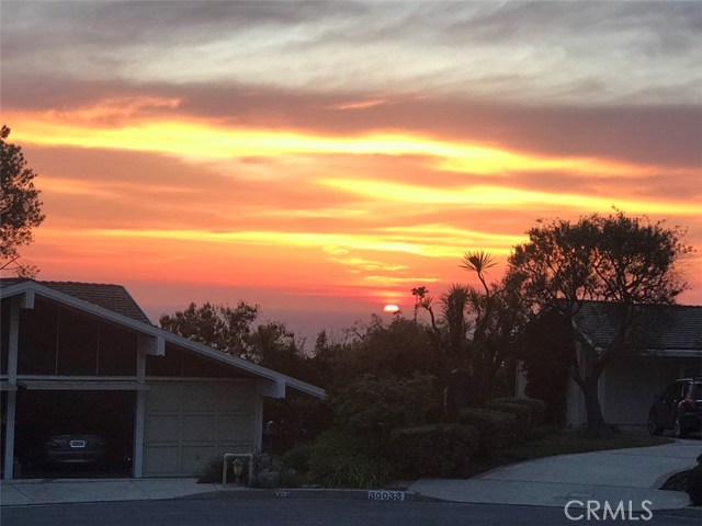 Sunset View from the House