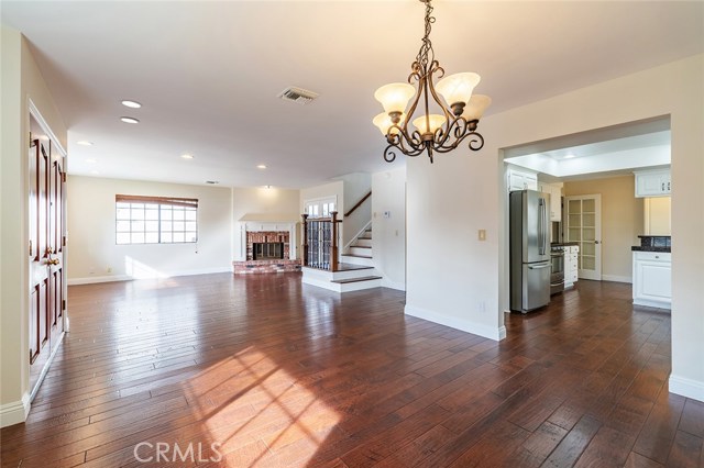 Open floorpan offers loads of possibilities.