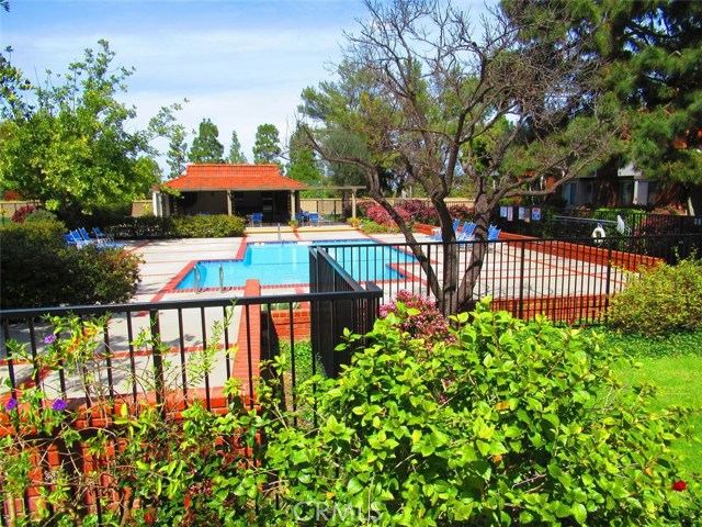 POOL AT END OF N. RIDGECOVE COURT.