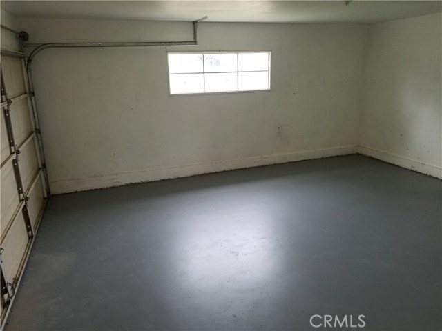 Garage with Painted Floor