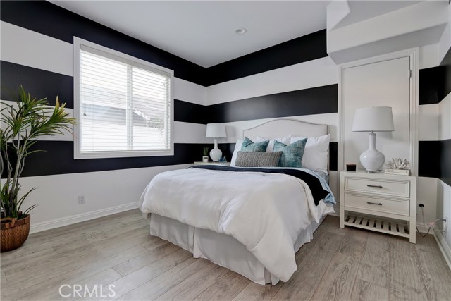 Private lower-level guest bedroom (or playroom)