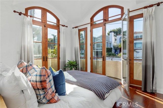 Front Bedroom with wonderful french doors!