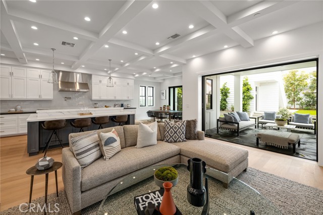 Timeless and tasteful architectural details throughout the open floor plan