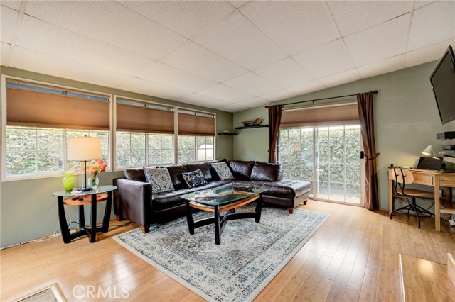 Bright and airy den
