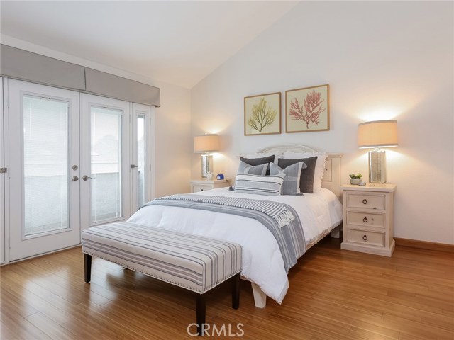 Master suite with direct access to private deck