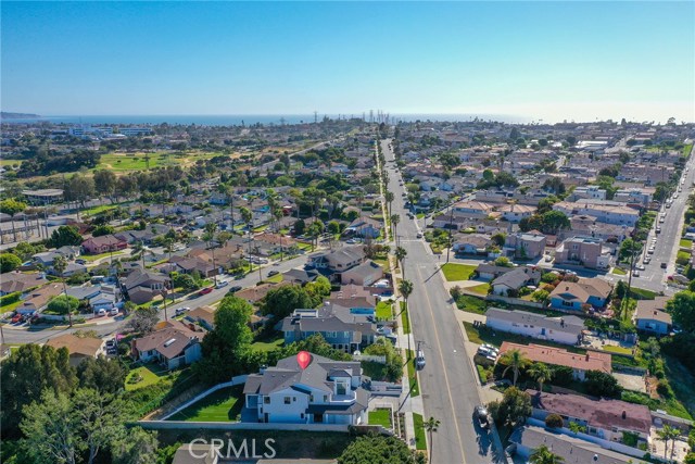 Arial view of home facing West.