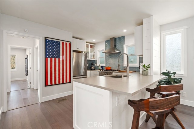 remodeled kitchen