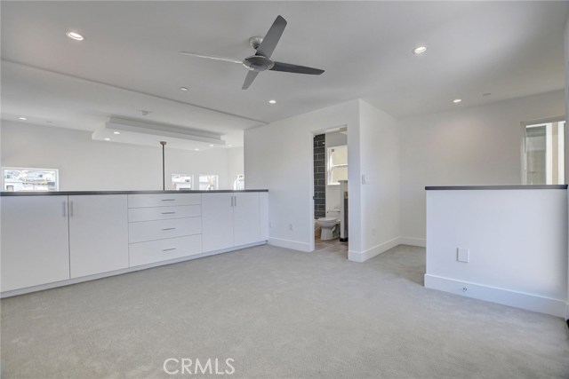 3rd Level . . . Bedroom with full Bath and ceiling fan