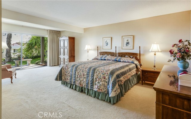 Master bedroom with room for sitting area or office