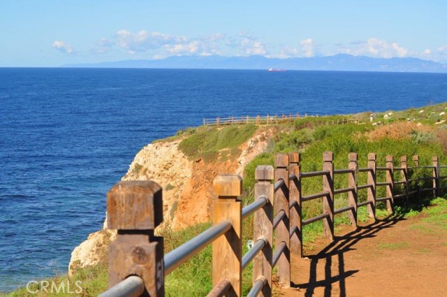 Walking paths with a view of Malibu