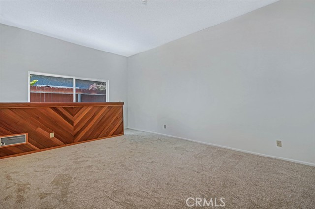 Living Room View from Front Door Entry