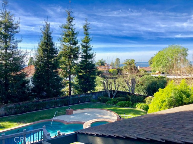 View from master balcony