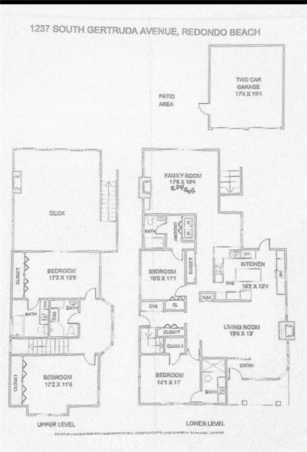 1237 S. Gertruda Floor Plan