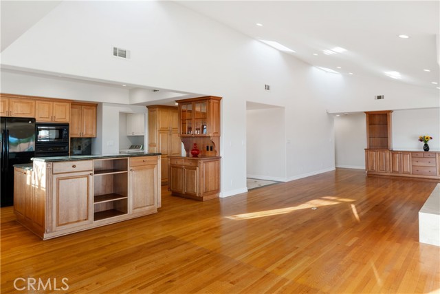 View of kitchen from breakfast area.