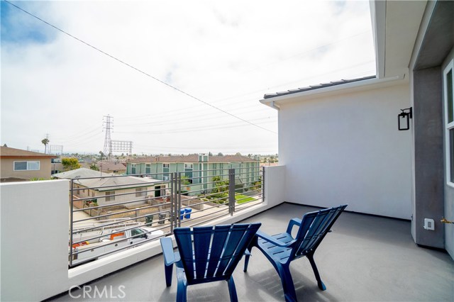 Balcony with Neighborhood Views