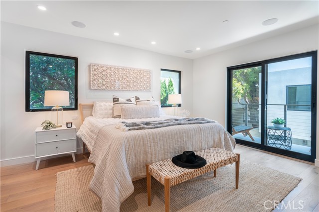 Master Bedroom with private balcony