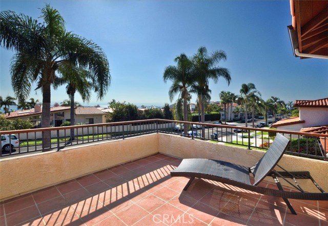 Rooftop views of the ocean from the balcony