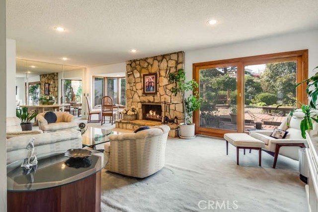 Formal Living area looking out to the open backyard
