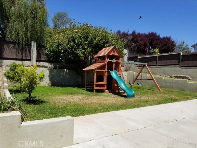 Guest house?  In-law quarters?   Nope!   Play set is included.