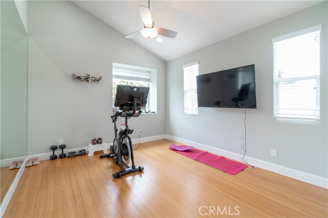 Fourth bedroom gym