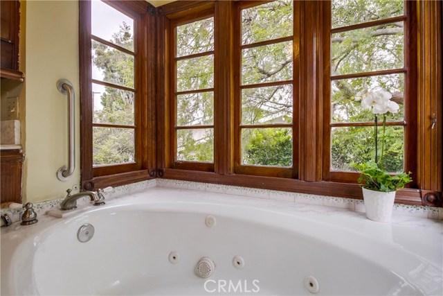 Spa Tub in Master Bathroom