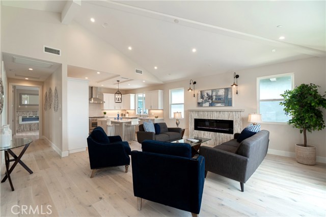 Upstairs Family Room & Kitchen