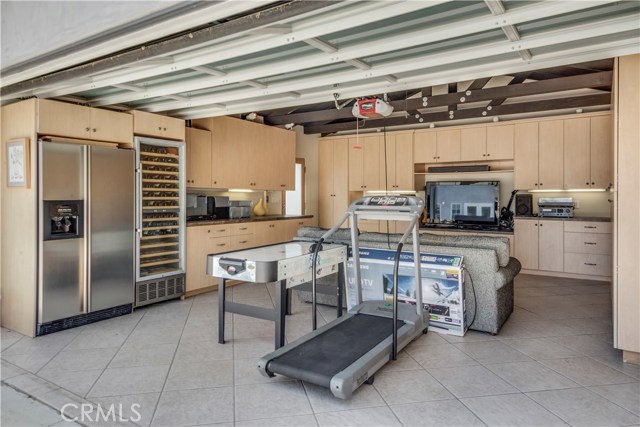 Garage - Converted into a Media Room