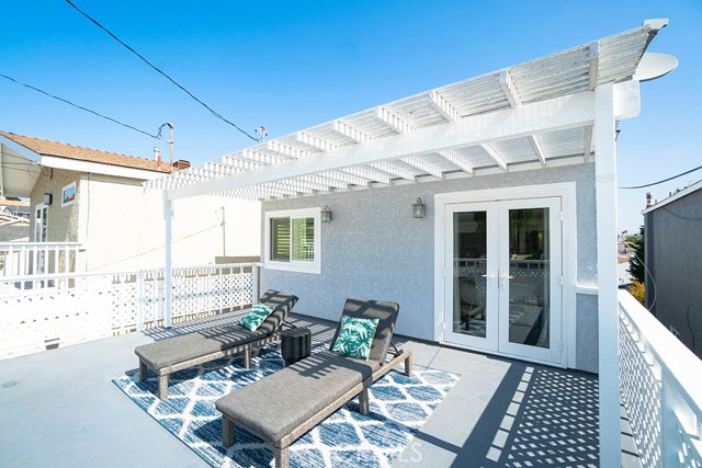 Deck off of master bedroom