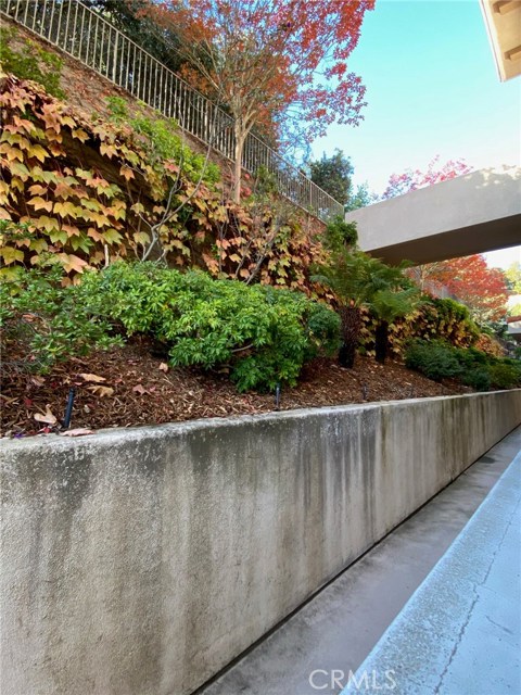 Terraced Landscaping Maintained by the HOA.