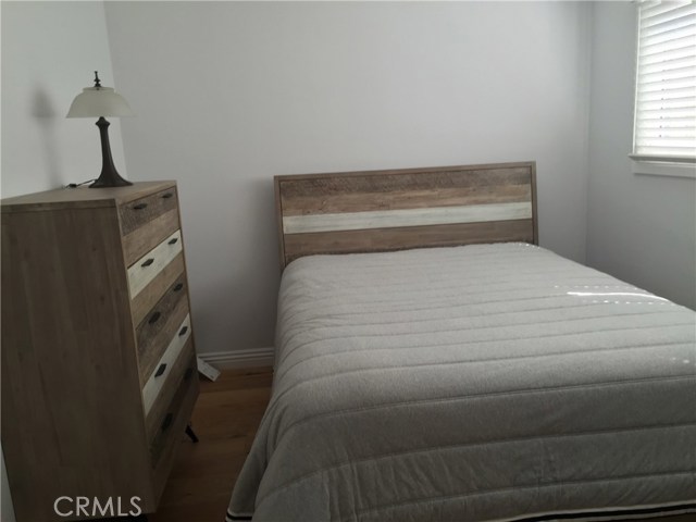 Downstairs unit bedroom