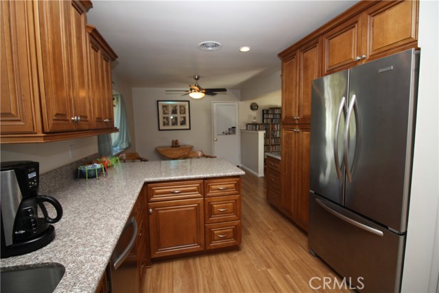 Kitchen and dining area