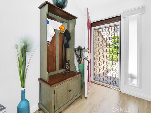 Welcoming entry