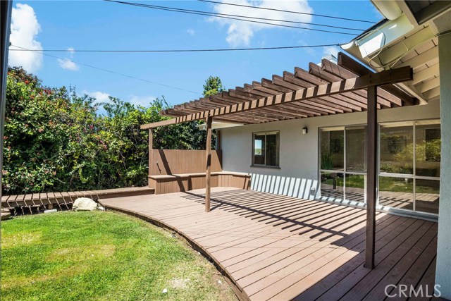 Large Patio Deck