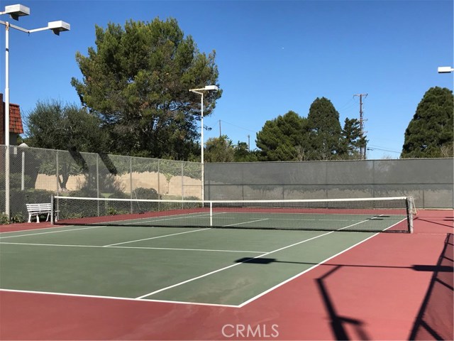 1 of 2 tennis courts
