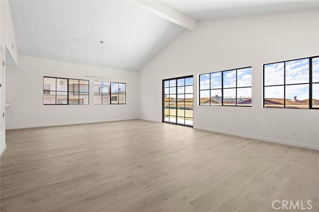 Family room/ Dining area with lots of light