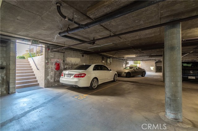 2 Assigned side by side parking spots in underground gated parking garage. Closest to the stairs!