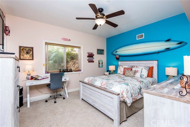 Bedroom one of three on entry level.