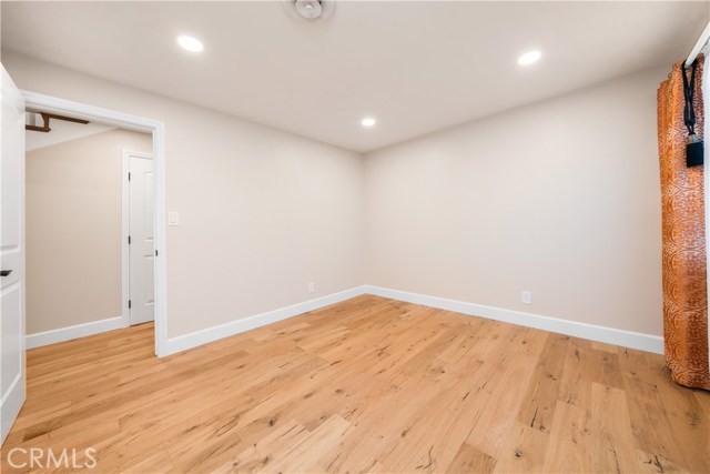 Downstairs bedroom.