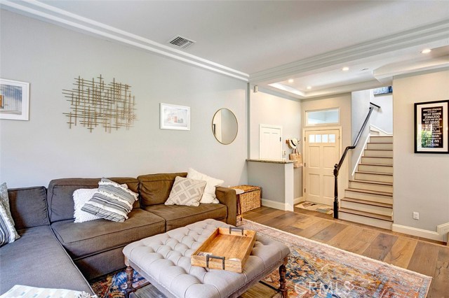 Staircase splits at landing & brings you to a huge family room or bedroom wing