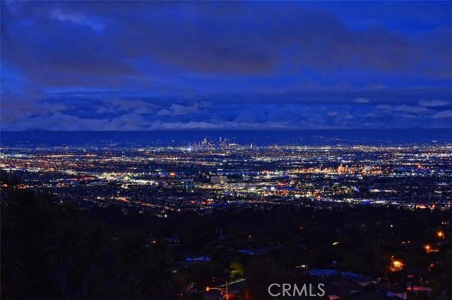 Sparkling City Night View