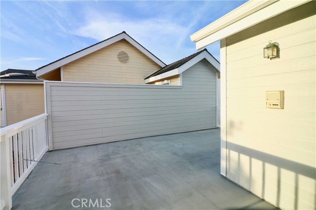 Balcony off of master bedroom