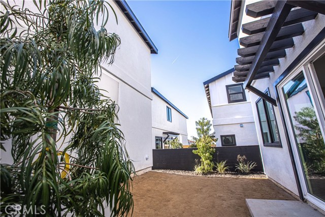 Each Home has a private back patio area (decomposed granite) which attaches to the side walkway designated to each unit.