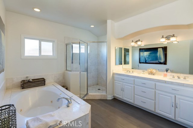 Large master bathroom