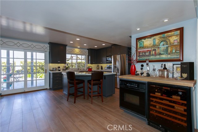 Kitchen - Porcelain Wood Flooring